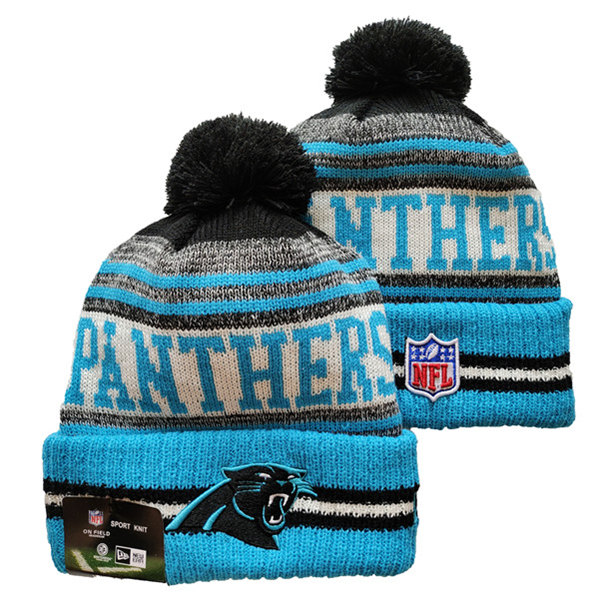 Carolina Panthers Knit Hats 018